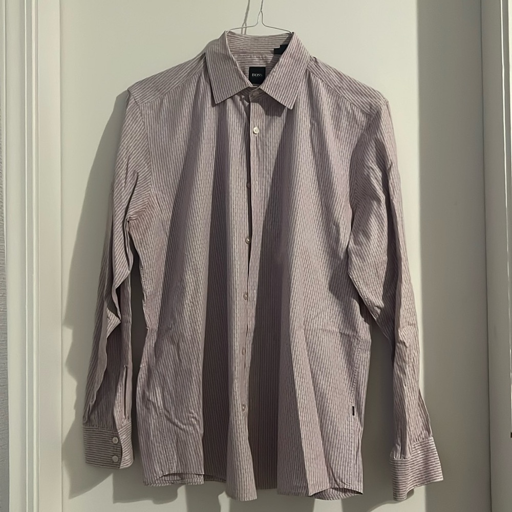Hugo boss dress men’s shirt.